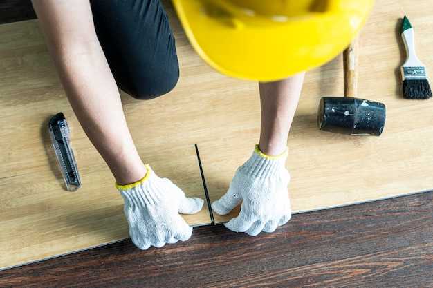 Шаги по ремонту вздувшегося ламината